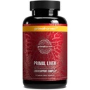 Integratore primario del fegato del fegato del raccolto primario con, acido alfa-lipoico, L-Cysteine HCL, L-Glutathione, cardo del latte e Spirulina, per gli uomini e le donne, 120 capsule
