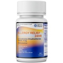 Levocetirizine Dihydrochloride 5mg USP Tablets, 24 ore Allergy Relief Non-Drowsy Antihistamine, 180 Conte