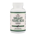 Shilajit Pure Himalayan Capsule (20% Integratore di Acido Fulvico) 1.000mg di Autentico Estratto di Shilajit per Serving, 120 Conte (High in Trace Minerals, No Fillers) da Double Wood