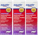 Equate Hydrocortisone Intenso Crema Guarigione, 2 oz, 1 Percent Intensiva Cura Formula, Itch Relief per Bug Bites, Eczema, Psoriasis, Poison Ivy, Oak and Sumac, 2 Ounce (Pack of 3)