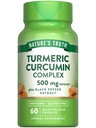 Curcumina currica della verità della natura con estratto di pepe nero | 60 capsule | Non OGM e Gluten Free Complex Supplement