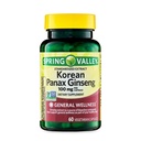 Convergenza Coreano Panax Ginseng capsule vegetariane, 100 mg, 60 conte