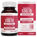 SoActive CoQ10® 250 mg: Phytosome CoQ10 con un assorbimento massimo di 9X - Consegna cellulare provata - Supporta la produzione di energia cellulare (60 capsule)