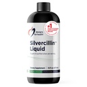 Design per la salute - Silvercillin Liquid, 15ppm Forma non tossico d'argento - Non-GMO GI + Integratore di supporto immunitario (95 Serve / 16oz)