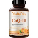 Coenzyme Q10 200mg CoQ10 Supplemento -Una volta Daily CoQ10 200mg capsule di polvere per la salute del cuore, Antiossidante & Energy Support - Non-GMO, Assorbimento rapido Ubiquinone Q10 Coenzyme (Single)