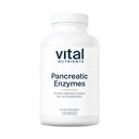 Vital Nutrients Pancreatic Enzymes 1000mg (Full Strength) | Pancreatin Digestion Supplement con Protease, Amylase & Lipase | Enzimi digestivi | Gluten, Dairy e Soy Free | 180 Capsule