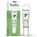 TruSkin Peptide Eye Gel – Migliora l'aspetto dei cerchi scuri e delle linee per l'area dell'occhio più luminosa – Sotto la cura degli occhi con le peptidi, le cellule staminali vegetali, l'acido ialuronico – sveglia gli occhi tirati, 0,5 fl oz