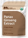 Micro ingredienti Massima resistenza Ginseng coreano biologico Root 200:1 polvere, 4 oncia, polvere di Ginseng di Panax rosso, Ginsenoside attivi, Vegan Friendly