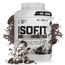 IsoFit polvere di proteine del siero di latte istantaneo 100% isolato di proteine del siero di latte (70 porzioni, biscotti e crema)
