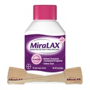 Polvere lassativa MiraLAX, Rilievo di costipazione Gentle per adulti, Ammortizzatore di sgabello con PEG 3350, Lassativo non stimolante, Senza effetti collaterali Harsh, Include Stirrer, 14 Dose
