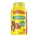 L'il Critters bambini Immune C Gummy Supplemento con vitamina C, zinco e vitamina D3 per il supporto immunitario, 190 ct (95-190 day supply), 4 deliziosi sapori dal numero uno di America Vitamina Marca