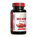 Melograno Generico, e Turmerico - URIC Acid Formula Advanced Complex - Pillole di acido urico, Supplemento di acido urico inferiore, pillole di acido urico, cardo di latte, estratto di semi di semi di semi organici, mirtillo - 1 bottiglia