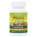 Natures Plus Animal Parade KidGreenz - 90 compresse masticabili animali, Confezione da 3 - include Superfood Blend - Vegetariano, Gluten Free - 270 Total Servings