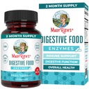 MaryRuth Organics Digestive Enzymes | Fino a 2 mesi di alimentazione | Vegan Digestive Health Aid and Gut Health Enzyme Complex | Oltre 12 enzimi | Vitamine B6 & B12