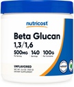 Nutricost Beta Glucan Polvere 100 Grammi - 1,3/1,6 - Non OGM