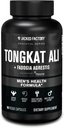 Jacked Factory Indonesian Tongkat Ali + Fadogia Agrestis - 200:1 Estrarre Longjack Tongkat Ali per gli uomini con Fadogia Agrestis 600mg & Primavie Shilajit per sostenere vitalità, energia, & Mood - 60 capsule