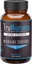 TruMigraine Relief & Prevention | Tutti gli integratori naturali di emicrania per il sollievo di mal di testa | Ingredienti: Riboflavin, Feverfew, Paraben Free Butterbur, & Ginkgo Biloba | 60 capsule di verdure,