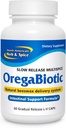 North American Herb & Spice OregaBiotic - 60 Capsule - Immune System & Digestive Support - Hair, Skin & Nail Health - Olio di semi neri, Olio di cumino, Olio di origano, Olio di salvia - Non-GMO - 30 Total Servings