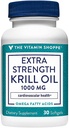 Olio di Krill Extra Strength - Certificato MSC Sostenibile - 1.000 MG (30 Softgels)