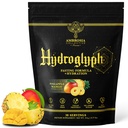 Ambrosia Hydroglyph Intraworkout Formula w/BCAA + EAA + polvere di idratazione degli elettroliti per proteggere il muscolo magro, 0g miscela di bevanda di di digiuno dello zucchero, fatto w/Coconut acqua (Pineapple Mango)