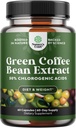 Pure Green Coffee Bean estrarre supplemento – Migliore per la perdita di peso Appetite Suppressant – 750 mg con acido clorogenico Migliore energia Booster Advanced Natural Potent Formula – 60 capsule