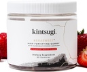 Kintsugi KeraSweet Hair Fortifying Gummy- Aiuto Combattere Segni di Aging Hair, Supplemento per Strong, Voluminous Strands- Supporti sani, Fuller Looking Hair w/ B12, Saw Palmetto, ACV (Strawberry, 60ct)