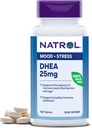 Natrol Mood & Stress DHEA 25mg con calcio, supplemento dietetico per l'equilibrio di determinati livelli di ormone e supporto del mood, 180 compresse, 180 giorni di alimentazione