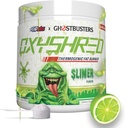 EHP LABS Ghostbusters OxyShred Thermogenic Pre Workout Powder & Shredding Supplement - Clinically Proven Preworkout Powder with Acetyl L Carnitina, Energy Boost Drink - Slimer Lime, 60 Servings