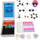 Kit Modello di Chimica Organica (307 PCS) – Modello Molecolare di Chimica dell'Esercito per Studente di Insegnante e Giovani Persone Academic Chemistry Istruzione, Confezione con Atomi, Obbligazioni, Electron Orbital (Colorful)