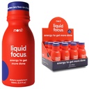 Più Labs Liquid Focus, Nootropic Smart Drink con Potenti Antiossidanti & Erbe adaptogene per Energia e Concentrazione, 150mg Caffeina (Pacchetto di 12)