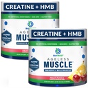 BioTrust Ageless Muscle Builder - Creatina HMB Polvere con vitamina D3 & Betaine - Costruire & Preserve Naturally Declining Muscle Mass & Strength - Fruit Punch, 60 Servings