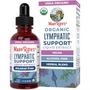 MaryRuth Organics Supporto Lymphatic Drops | USDA Organic Lymphatic Cleanse Immune Support Supplement| Supporto Lymphatic con Echinacea & Elderberry | Blue Vervain | Vegan | Non-GMO | 30 Serve