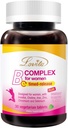Lovita B Complex Supplemento per le donne - High Potency Timed Release con ferro, vitamina C, mirtillo, corteccia di pino, tè verde, 30 compresse vegetariane