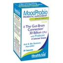HealthAid MoodProbio 30 Ct, 30 miliardi di CFU con Prebiotici, 8 Strains selezionati, Una volta Quotidiano, Acid & Bile Resistant, Gluten, Latticini e OGM Free, Vegan