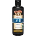 Lignan organico di Barlean Omega 3 Flaxseed olio liquido supplemento per gli uomini e le donne, Cold Press Flax Seeds, 7230mg ALA Fatty Acid, Vegan e Gluten Free, 16 oz