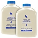 Forever Living - Forever Freedom - Supporto congiunto con Aloe Vera, Glucosamina e Condroitina - Aroma arancione - Gluten-Free - 33.8 fl oz (2-Pack)