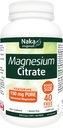 Citrato di magnesio di Naka, 220 capsule