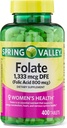 jogi Folate Integratore alimentare, 1,333 mcg, Bottiglia di 400 compresse 400 Conte