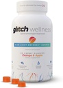 Gummie Glitch per gli occhi secchi Blue Light Defense – Vegan, Zucchero Zeaxantina e Lutein Gummies per Occhi Supplemento per Adulti e Senior (60 Conte - 1 Bottiglia)