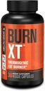 Jacked Factory Burn-XT per gli uomini e le donne - Migliorare la messa a fuoco e aumentare l'energia - Premium Acetyl L-Carnitina, Estratto di tè verde, Capsimax Cayenne Pepper, &amp; More - 30 pillole naturali di verdure