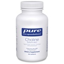 Pure Encapsulations Choline (Bitartrate) - 275 mg Choline (Bitartrate) - Supporta la metilazione, la salute del cervello e la funzione cellulare* - Altamente biodisponibile - Vegan & Non-GMO - 100 capsule