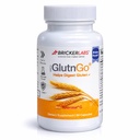 Mattoniere Labs GlutnGo con Tolerase G 100mg Digestione Supplemento per l'intolleranza al glutine, clinicamente dimostrato di aiutare a digerire Gluten, veloce, efficace e sicuro aiuto digestivo, 90 capsule