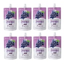 [NongHyup] Uva Konjac Jelly, prodotto della Corea, sano e naturale perdita di peso dieta Supplemento Cibi, Calorie bassa, 농협 곤약 젤리 젤리, 저칼로리 이 이 이 contea, 100% 한국 ( (150g x 8 pacchetti) (Grape Flavor)
