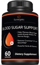 Integratore di zucchero nel sangue Premium – Supporta livelli di zucchero nel sangue sani già all'interno della gamma normale – Include l'estratto di melone di Bitter, Vanadium, cromo, cannella, e capsule di acido lipoico alfa-60