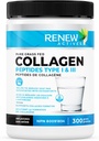 Peptidi di collagene idrolizzati 10G per porzione – Collage Premium Grass-Fed per pelle, articolazioni & capelli – 9.4g Protein – Supporta la formazione di collagene e il recupero del muscolo – Made in Canada
