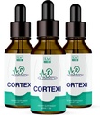 LIVORKA Cortexi Oral Drops to Drink - Formula per la salute dell'orecchio, supporto uditivo - Confezione di 3 bottiglie (90 giorni di alimentazione)