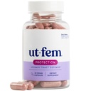 Protezione UT-Fem - Difesa del tratto urinario per le donne, Formula di difesa quotidiana 3-in-1 per proteggere la salute del tratto urinario, D-Mannose, Mirtillo + Ibiscus, Supplemento naturale - 60 capsule vegane