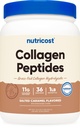 Peptidi di collagene di Nutricost Polvere 1LB (454 G) ( Caramel salato) - Idrolisato di collagene di bovini di erba