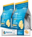 NormaLyte Oral Rehydration Salts-2 Pouches - 60 Sticks (Yields 500mL per Pack)-Orange| Integratori energetici, Supplemento di potassio, Recupero di disidratazione e assorbimento rapido
