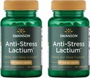 Swanson Donna Anti-Stress Formula (Lactium) - Aiuta contro lo stress, promuove il rilassamento e il sostegno del sonno - (60 capsule, 167mg) 1 pacchetto (2 Pack)